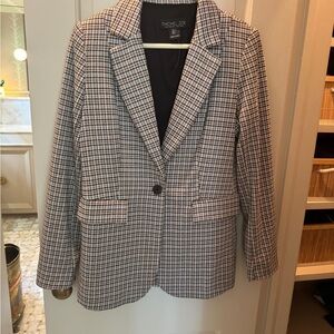 Rachel Zoe Women's Checkered Blazer
